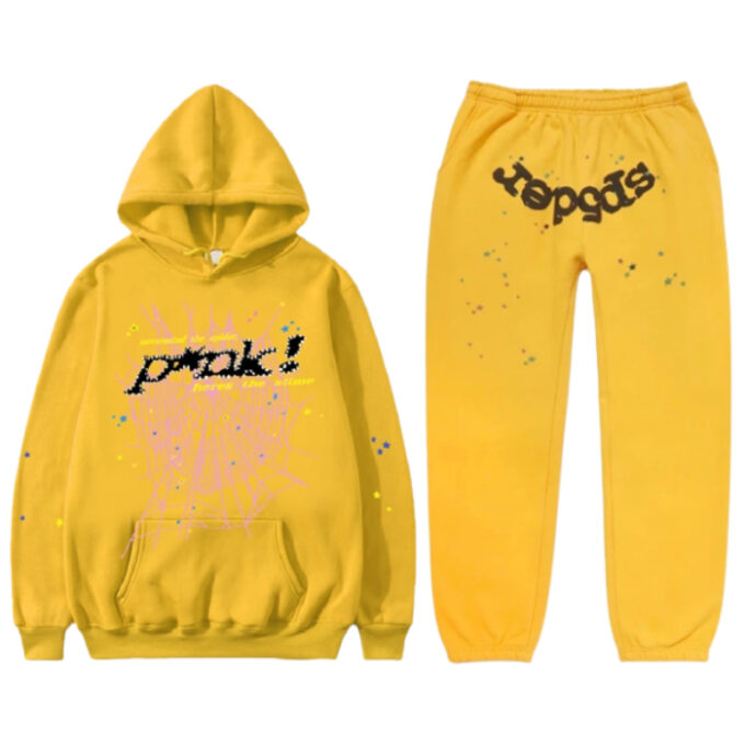 Yellow Sp5der Young Thug 555555 Tracksuit